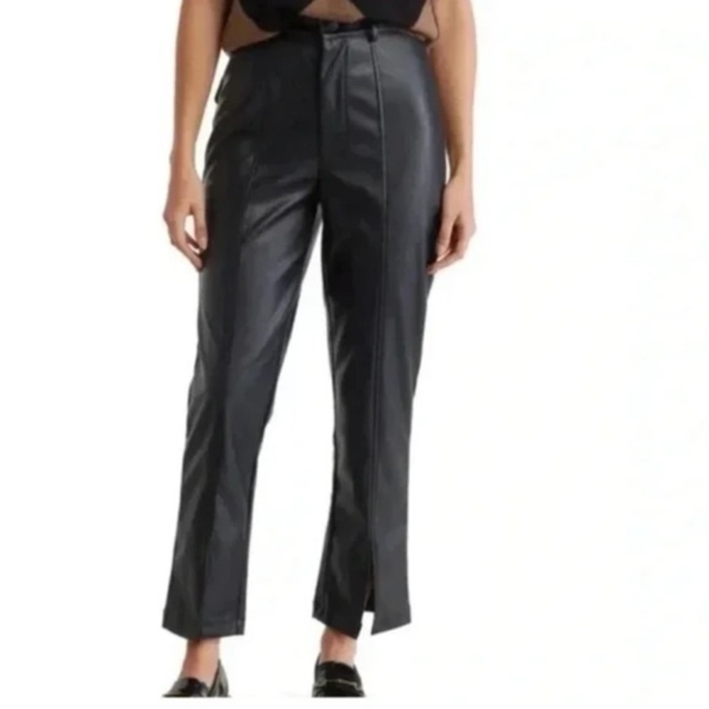 NWOT Wild Fox Faux Leather Women's Pants